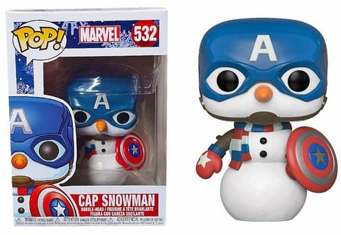 Figurine Funko Pop! N°532 - Marvel Holiday - Captain America